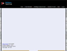Tablet Screenshot of middlesexyachtclub.com